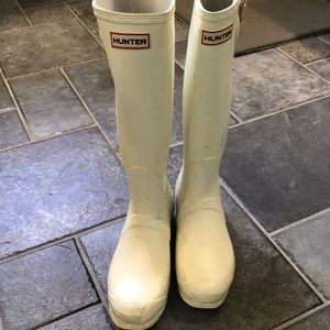 Hunter tall rain boots